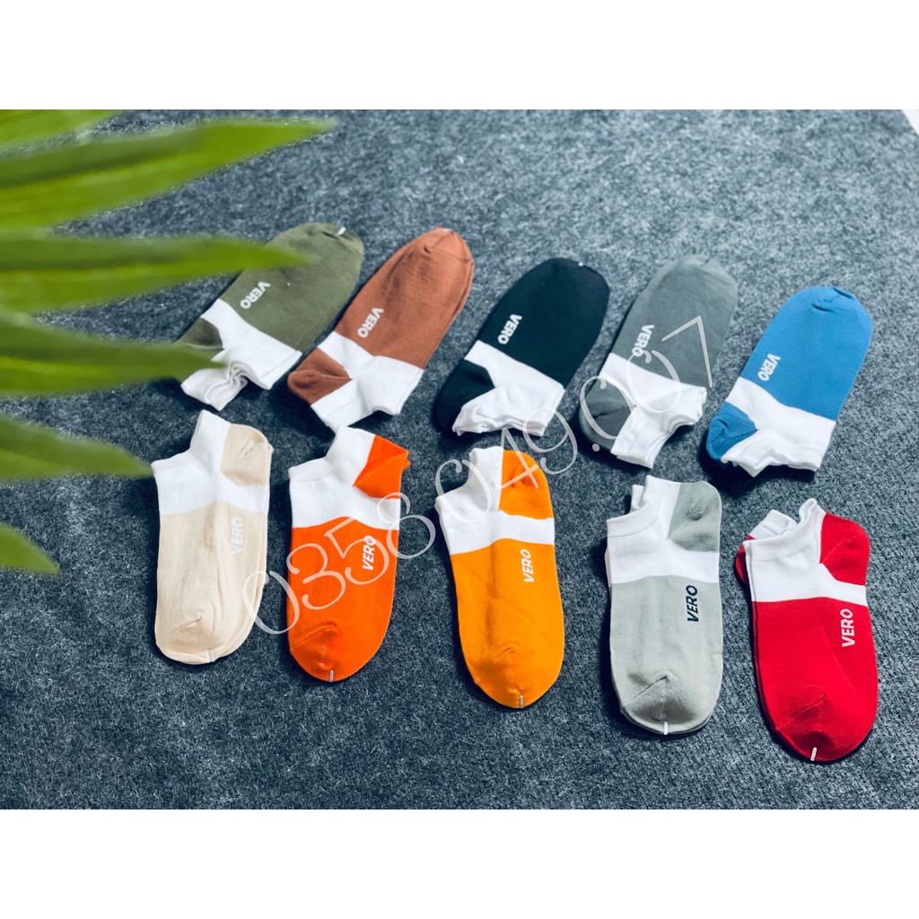 Tất Nam - Tất Nữ Cổ Ngắn 4 Mùa  🌞Free Ship 🌞 VERO Khử Mùi, Kháng Khuẩn, Không Nhão