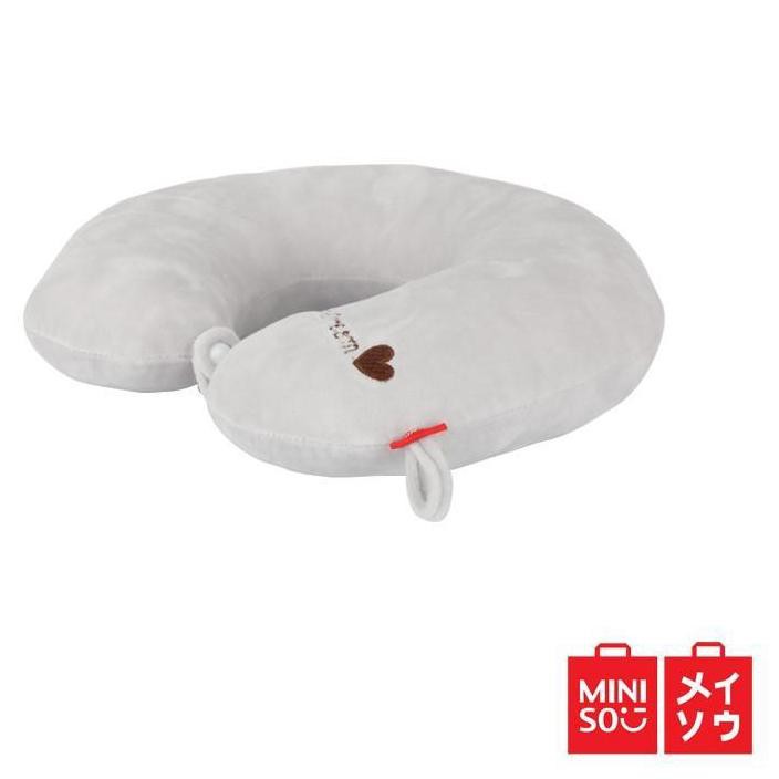 Gối kê cổ hình chữ U mềm mại thoải mái hình Miniso mẫu mới