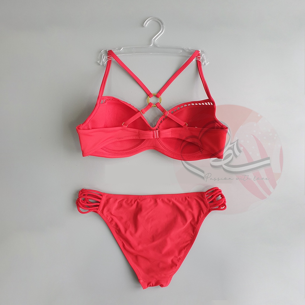 Bộ bơi hai mảnh phối dây CAL cobey xuất khẩu Ý