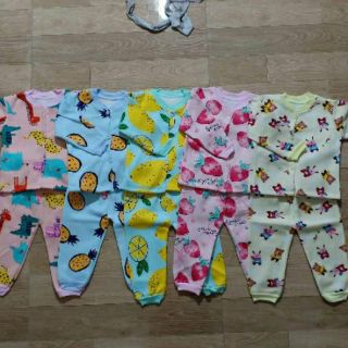 Combo 5 bộ nỉ bông cho bé