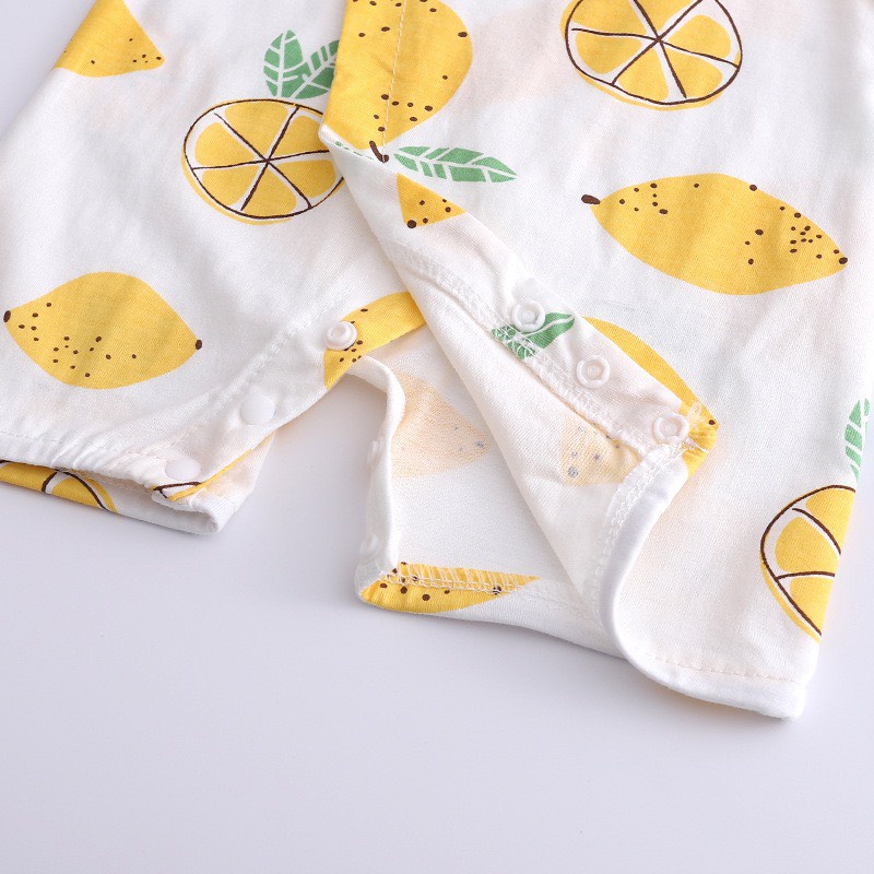 Bộ body cotton hè thu nhiều hoạ tiết cho bé