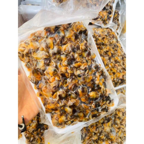 1Kg Ruột Sò Huyết Làm Sạch_Tươi Ngon/ 500g_Giao hỏa tốc HCM