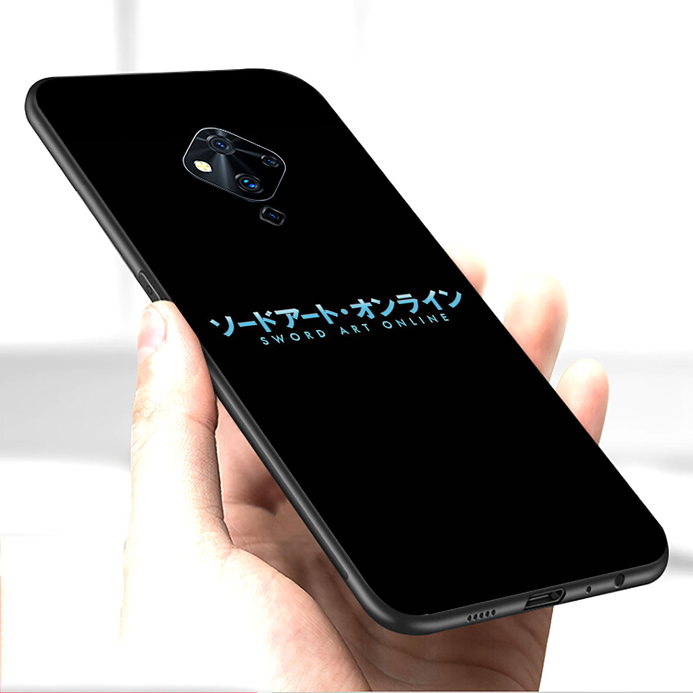 Ốp Điện Thoại Silicone Mềm In Hình Sword Art Online Cho Iphone 12 Mini 11 Max Pro Se 2020 Xr