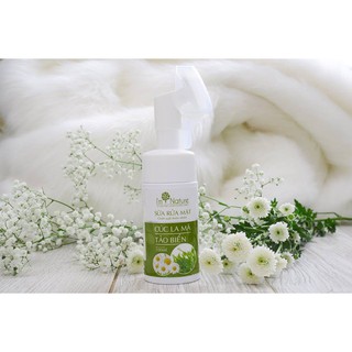 Sữa rửa mặt i'm Nature đầu cọ massage