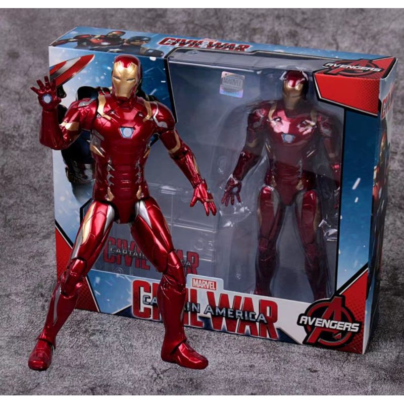 Mô hình đồ chơi Iron man mark 46 MK 46 người sắt hãng ZD Toy - Avenger