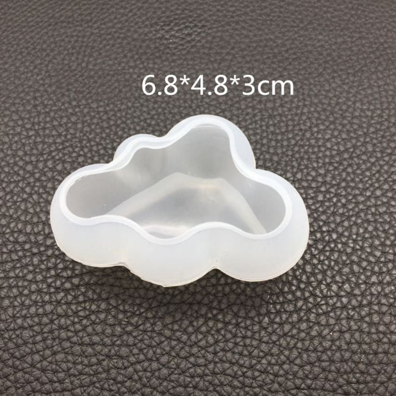 Khung silicon tạo hình đám mây 3D tự trang trí bánh và trang sức