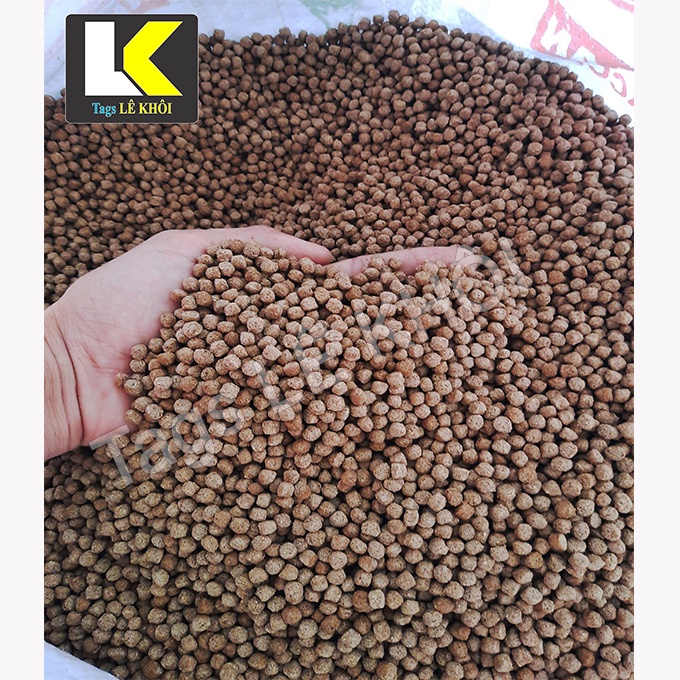 1KG cám 7025 25% đạm | Thức ăn cho cá có vẫy | Mồi câu cá rô phi, diêu hồng, tai tượng, chép
