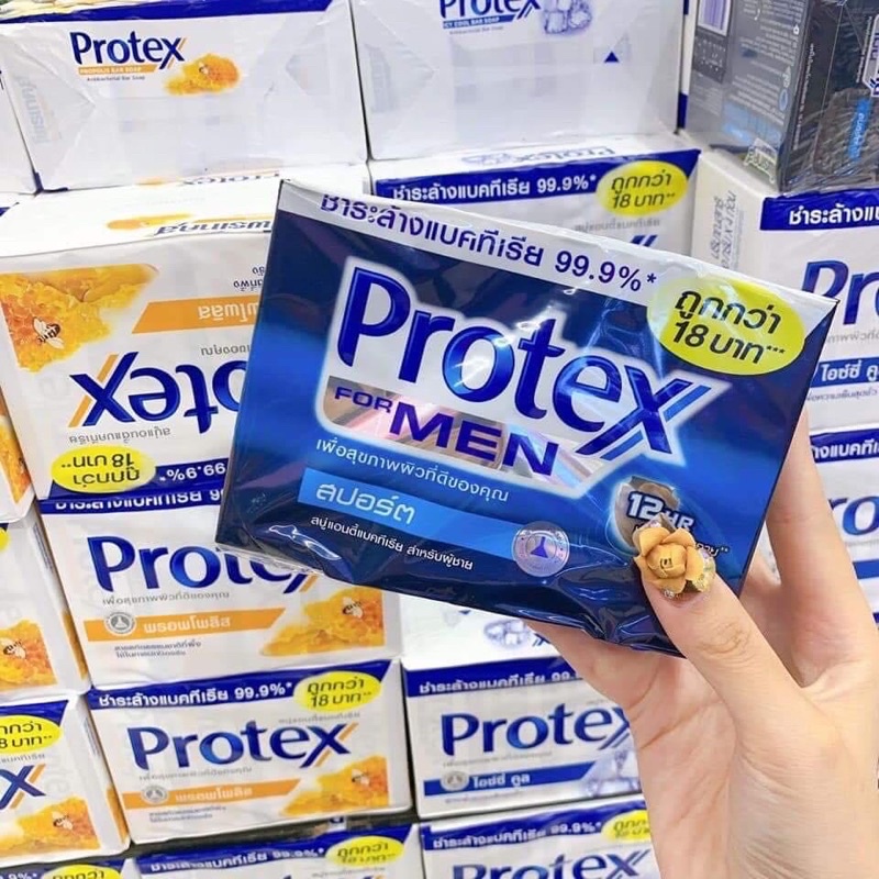 1 lố xà phòng tắm Protex Thái Lan sạch thơm giảm mồ hôi