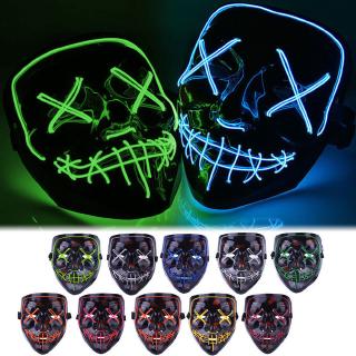 Mặt nạ có đèn LED dùng để hóa trang trong dịp Halloween