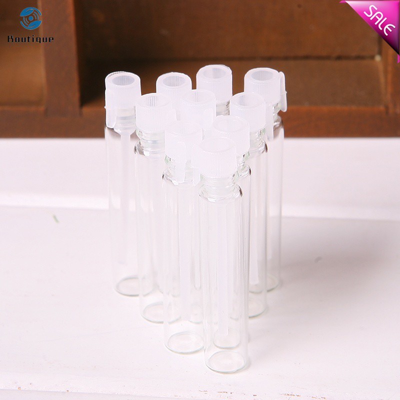 Bộ 10 Lọ Thủy Tinh Rỗng 1ml 2ml 3ml Đựng Nước Hoa | BigBuy360 - bigbuy360.vn