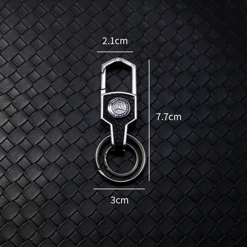 Móc Chìa Khóa Xe Hơi Bằng Kim Loại In Logo Mercedes Benz Class W212 W211 W210 W203 W204 W205 CLA GLK CLS A C E