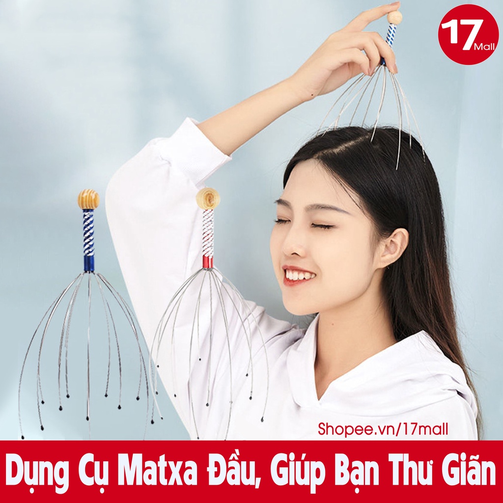 Dụng cụ massage đầu - Cây mát xa đầu thư giãn thoải mái sau những giờ làm việc