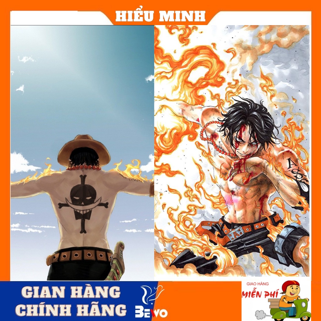 Miếng dán ppf hình One Piece, ACE, skin 3 lớp chống xước cho ip 11Promax, 12Promax,13Promax.
