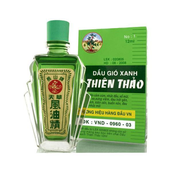 DẦU GIÓ XANH THIÊN THẢO 12ml