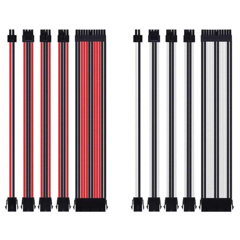 Dây Cáp Nguồn Mở Rộng 24Pin Atx / 8Pin EPS / 4Pin EPS / 8Pin PCI-E Chất Lượng Cao