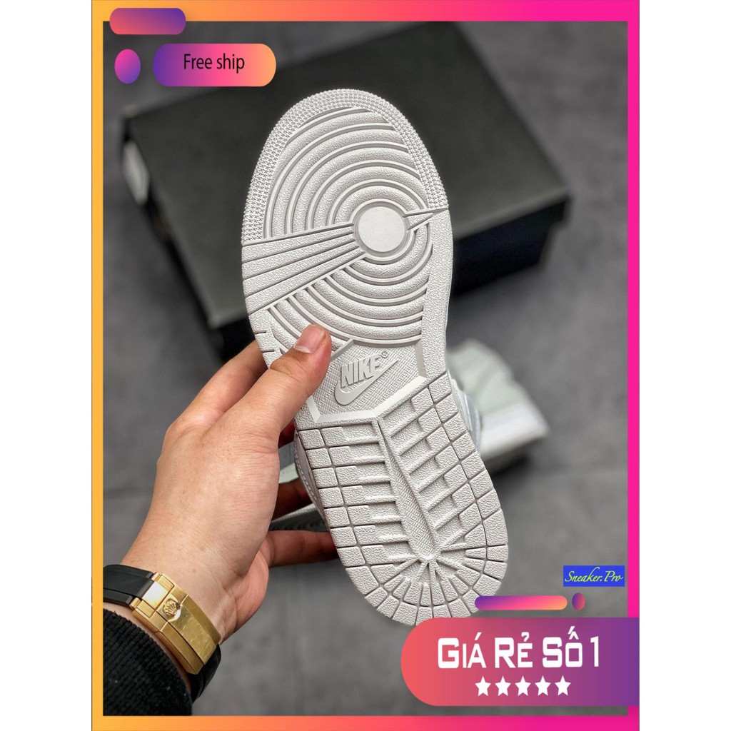 Giày nam nữ Air Jordan 1 Low White Camo, Giày jordan cổ thấp siêu đẹp, giá yêu thương dành cho học sinh, sinh viên