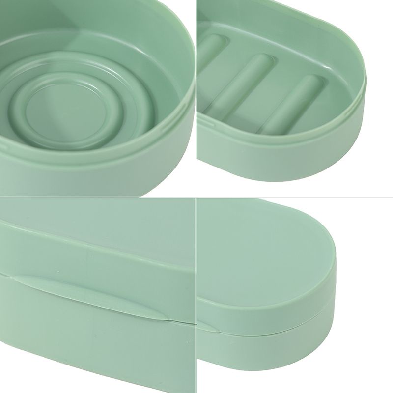 Hộp Đựng Xà Phòng Nhiều Màu Sắc Có Nắp Đậy Tiện Dụng