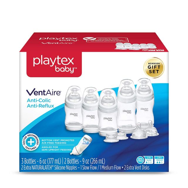 🇨🇦🍁🍼 Bình sữa Playtex Canada (tách set) 177ml và 266ml