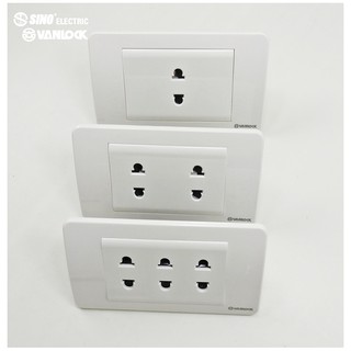 Ổ cắm 16A 250V Vanlock SINO - Dòng S18A Chính hãng