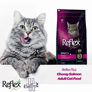 Thức ăn cho mèo biếng ăn reflex plus choosy vị cá hồi gói 1.5kg