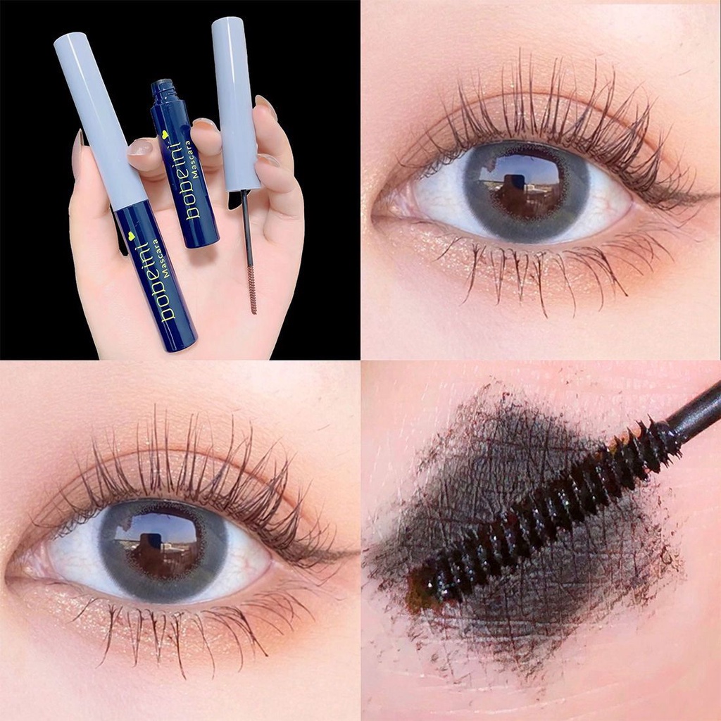 Mascara Màu Đen Kháng Nước Chống Mồ Hôi Đầu Cọ Nhỏ Tiện Dụng Cho Người Mới Bắt Đầu
