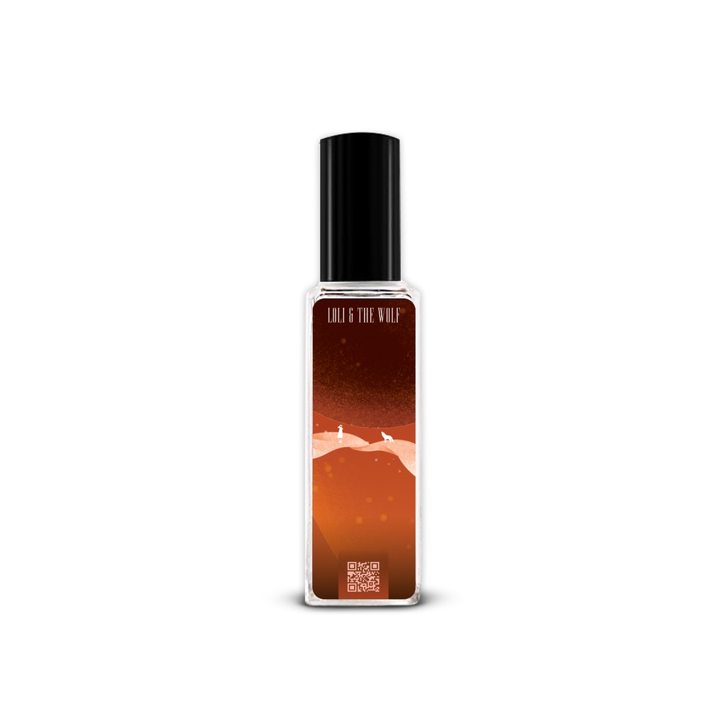 Xịt thơm miệng Kissing Spray hương Juicy Kiss vị Đào nhỏ gọn bỏ túi chai xịt thuỷ tinh 20ml - LOLI & THE WOLF