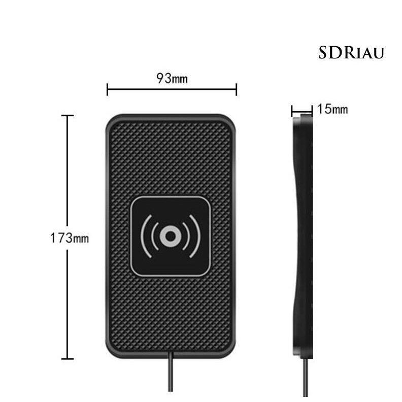 Đế Sạc Nhanh Không Dây C1755 Chống Trượt Cho Điện Thoại