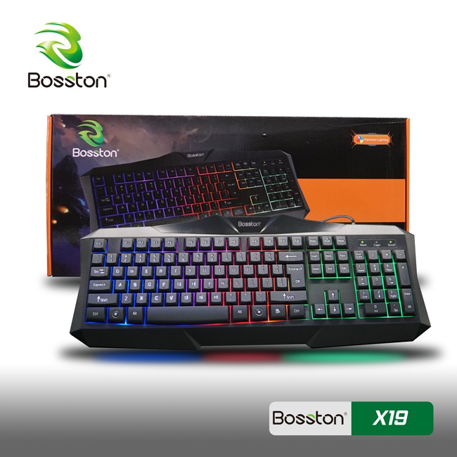 Bàn Phím Chuyên Game Bosston X19 Đèn Led