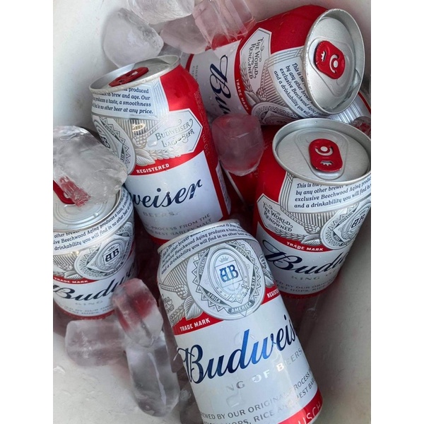 Bia Lon Budweiser 330ml x01 Lon | Bia Lager Mỹ bán chạy nhất thế giới