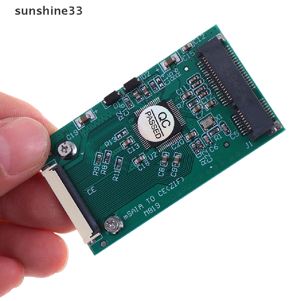 【SU】 1.8" Mini mSATA PCI-E SSD to 40Pin ZIF Card CE Cable Adapter Converter . | BigBuy360 - bigbuy360.vn