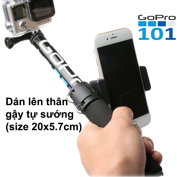 Sticker Decal Gopro Be a Hero - Tem dán chống nước cực dính - GoPro101 - inoxnamkim