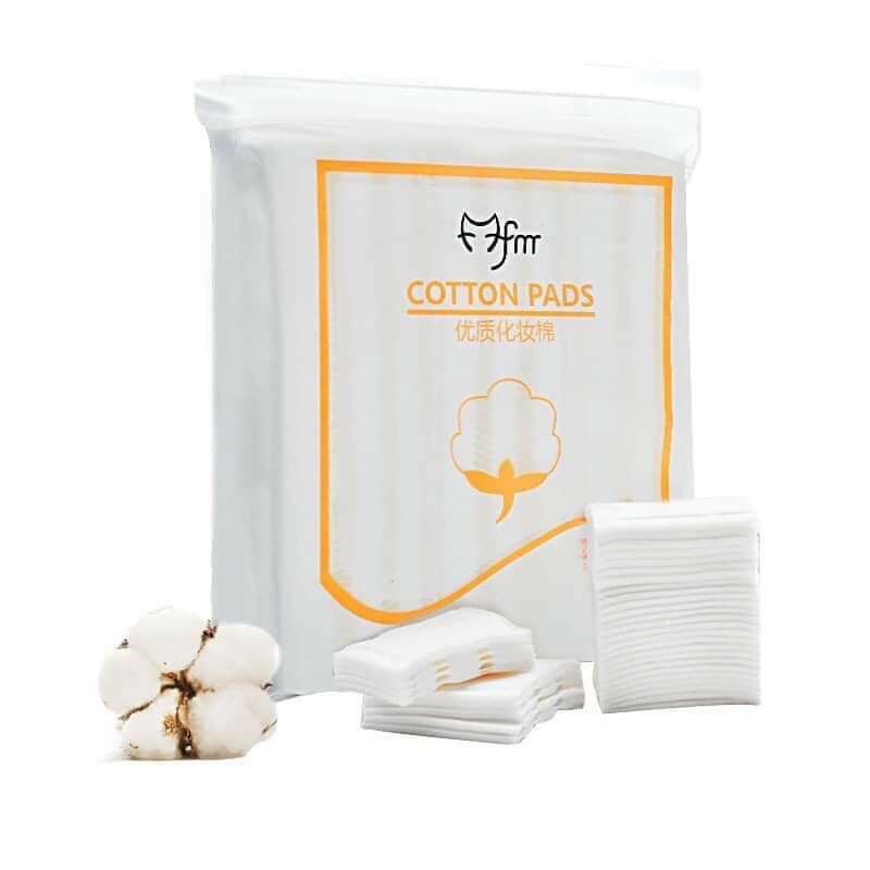 Bông Tẩy Trang Nữ 3 Lớp Cotton Pads Túi 222 Miếng Dày Dặn