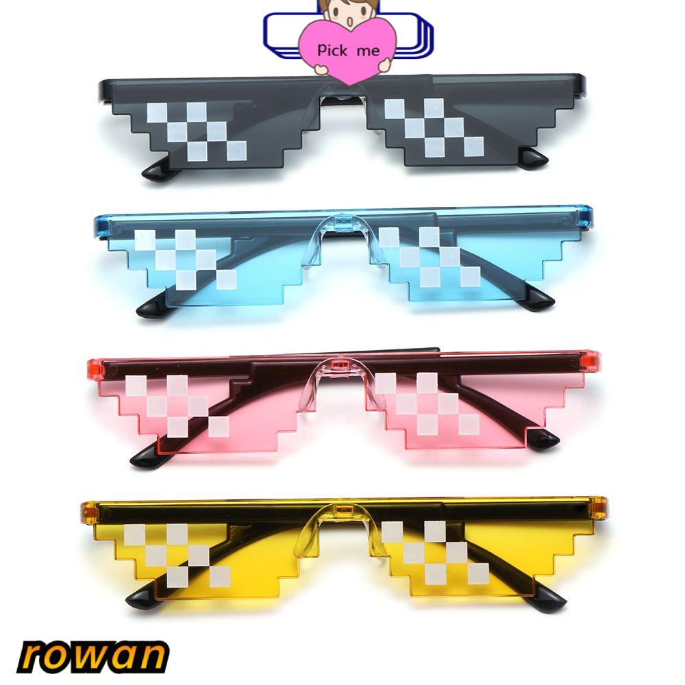 Kính râm hóa trang phong cách Retro Pixel Mosaic Thug Life dùng dự tiệc/ làm quà tặng cho game thủ dành cho cả nam và nữ