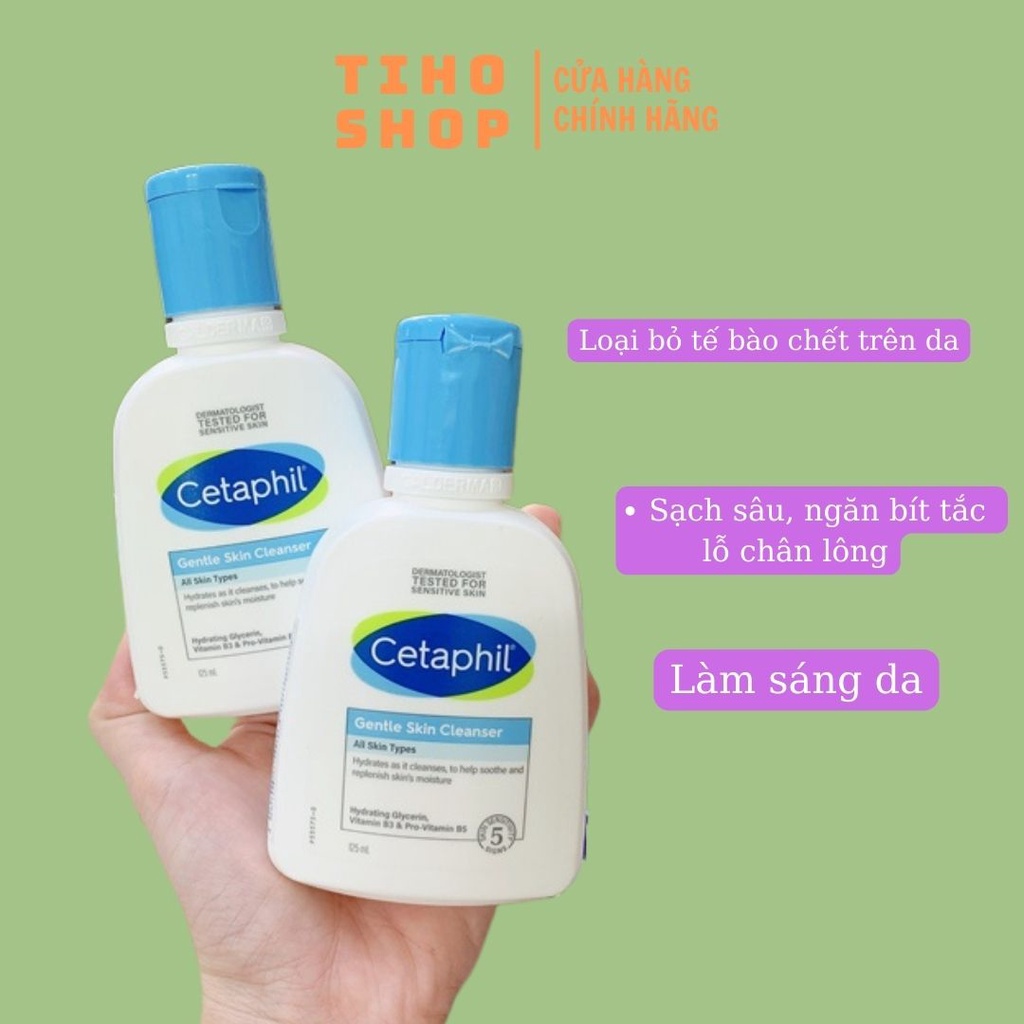 Sữa rửa mặt Cetaphil Gentle Skin Cleanser 125ml