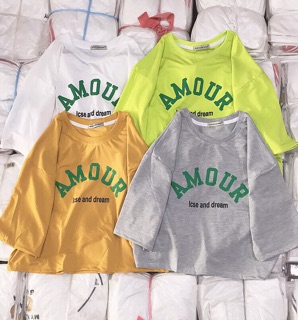 Áo Thun croptop form rộng