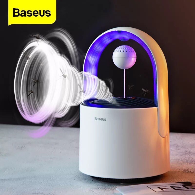Đèn bắt muỗi, máy bắt muỗi côn trùng chính hãng Baseus HX02