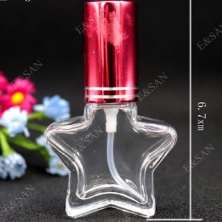 CHAI CHIẾT NƯỚC HOA HÌNH NGÔI SAO 8ML