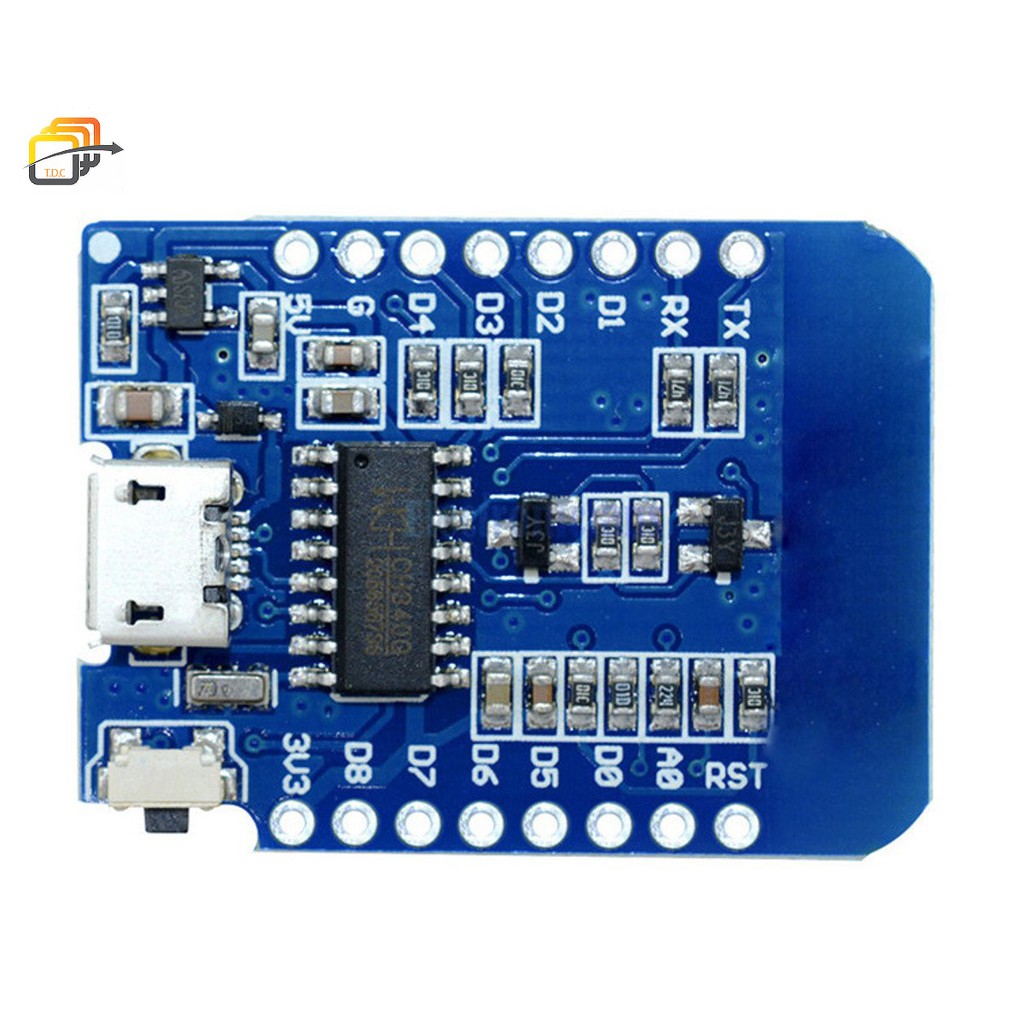 Bo mạch thu phát wifi ESP8266 WEMOS D1 MINI - Tự học Arduino