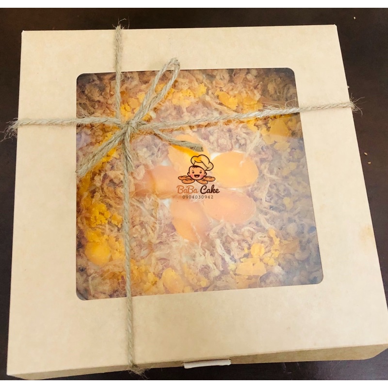 BÁNH BÔNG LAN TRỨNG MUỐI SỐT PHÔMAI 20cm