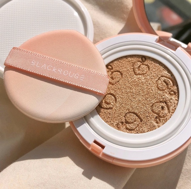 Phấn nước Cushion đào Blackrouge peach cover velvet | BigBuy360 - bigbuy360.vn