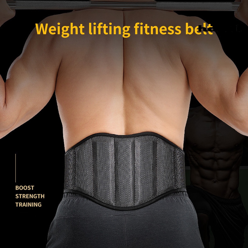 Ha!Đai Quấn Hỗ Trợ Lưng Và Eo Thoáng Khí Không Đường May Dành Cho Tập Gym / Thể Hình