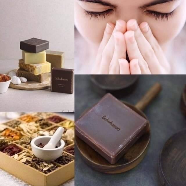 [ TẶNG GÓI GIẤY THẤM DẦU] Xà bông rửa mặt thảo dược Sulwhasoo Herbal Soap 15g | BigBuy360 - bigbuy360.vn