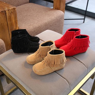 Boots tua rua thời trang mùa đông cho bé gái
