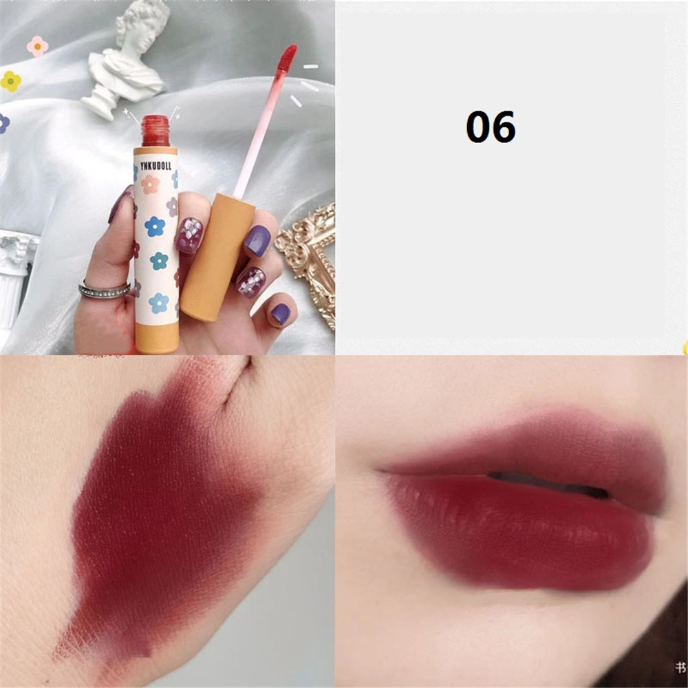 (hàng Mới Về) Son Kem Lì Mịn Mượt Như Nhung Không Phai Không Dính Cốc Hình Bông Hoa May Mắn | BigBuy360 - bigbuy360.vn