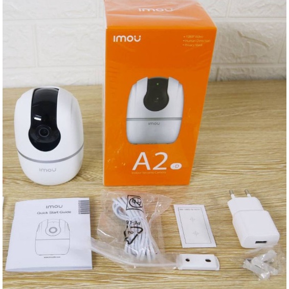 Camera IP WIFI IMOU RANGER A2 (A22EP-D-V3) Full HD 1080P - Phiên bản 2022 - Đàm thoại 2 chiều - Hàng Chính Hãng