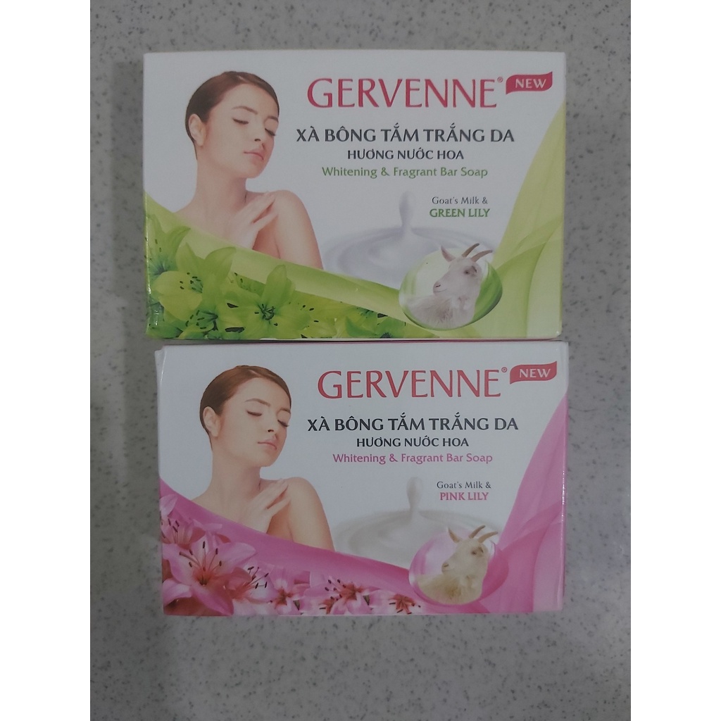 Gervenne - Xà bông cục gervenne 90g