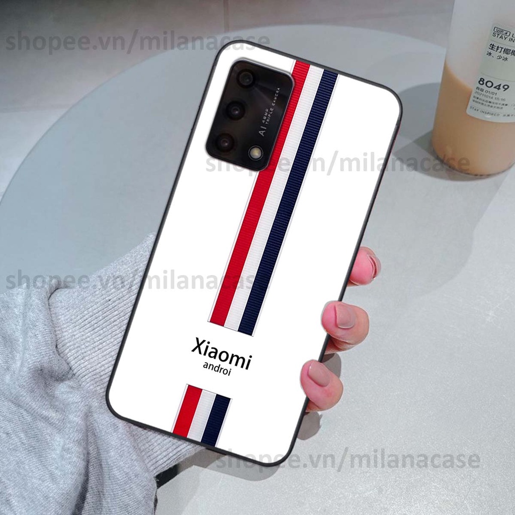 Ốp Oppo A74 / A94 / A95 in giả da phong cách thể thao, cá tính, thời trang