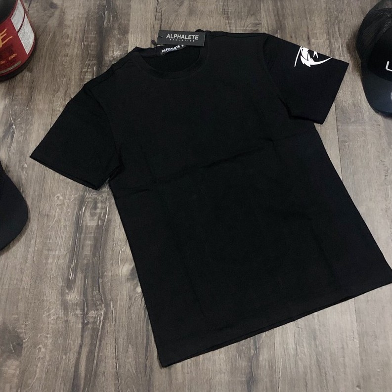 Áo Thun Thay Ngắn Tập Gym Thể Thao Alphalete Athletics, Áo Phông Nam Thể Thao