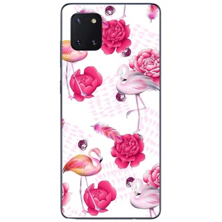 Ốp lưng Samsung Note 10, Note 10 Plus, Note 10 Lite in hình Hạc hồng
