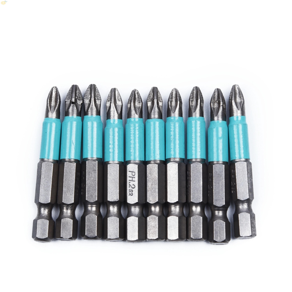 10 Khoan tuốc nơ vít PH2 đầu 50mm màu xám cao cấp tiện dụng
